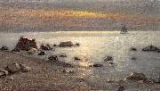 Carl Wilhelm Barth Strand ved Ogne, Jaderen oil painting